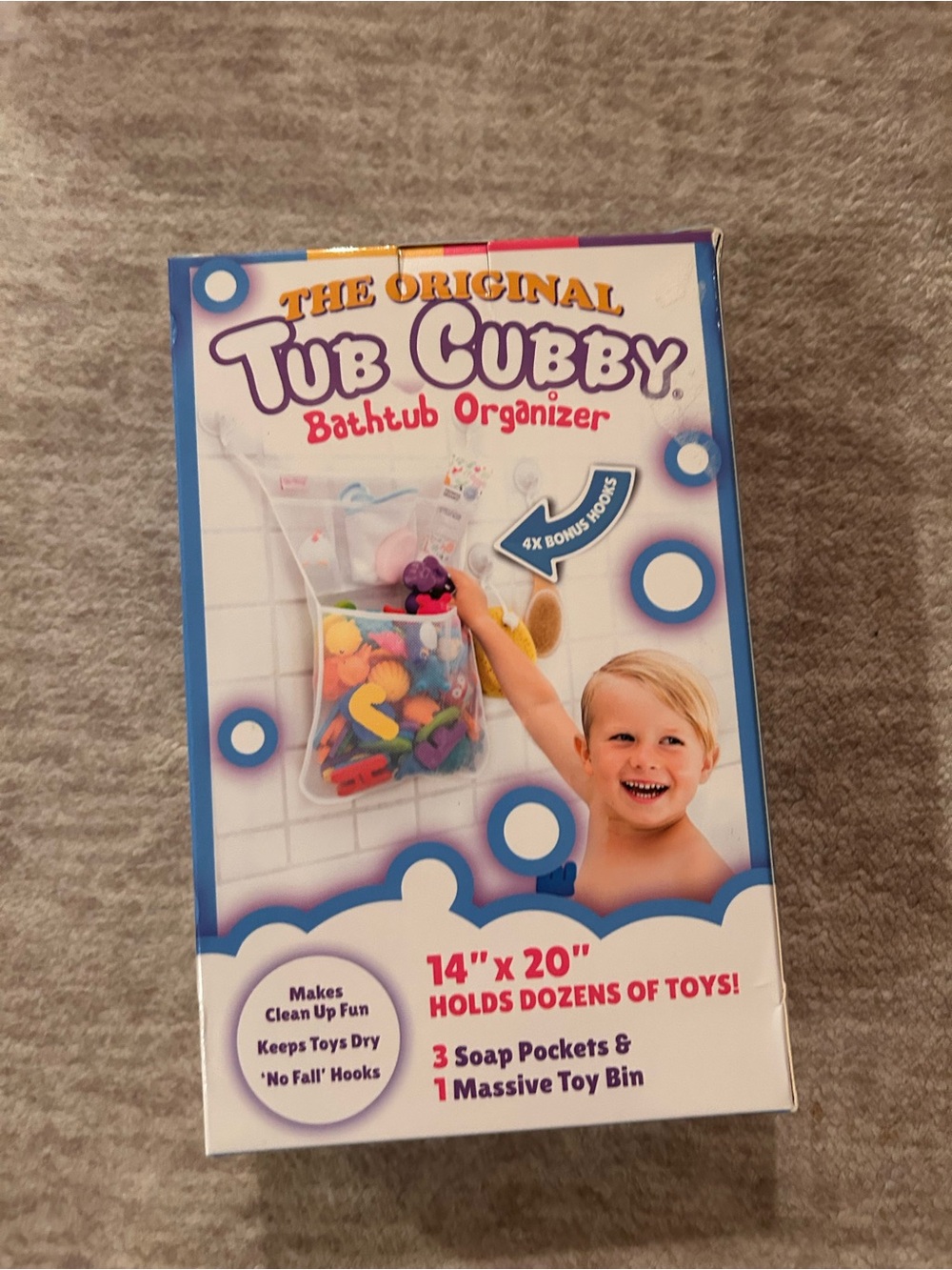 Tub Cubby Never Opened